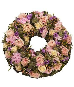 Pastel Wreath.