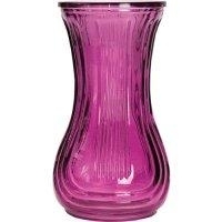 Amethyst Troubadour Glass Vase